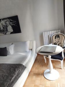 Posteľ alebo postele v izbe v ubytovaní Apartment Rome 18