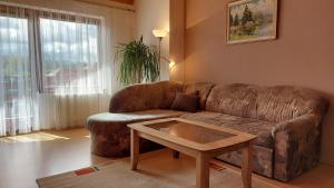 Posezení v ubytování Apartmány Pod Lesem