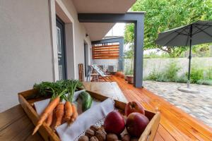 Ogród w obiekcie Boutique house Istria with pool and fireplace