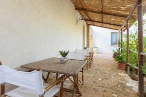 Αίθριο ή υπαίθριος χώρος στο Podere Fossarunza di Carlo Manzo