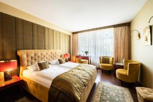Postel nebo postele na pokoji v ubytování Hotel Weisser Bär