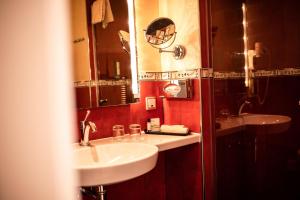 Koupelna v ubytování Hotel Weisser Bär