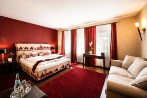 Postel nebo postele na pokoji v ubytování Hotel Weisser Bär