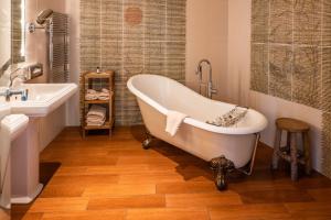Koupelna v ubytování Hotel Weisser Bär