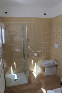 Kúpeľňa v ubytovaní Agritur Maso Rauter