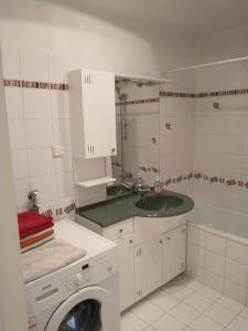 Kúpeľňa v ubytovaní Ferienwohnung Madlene 1