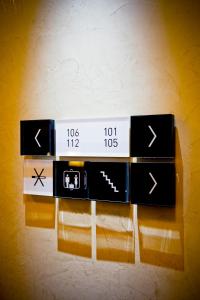 Certifikát, hodnocení, plakát nebo jiný dokument vystavený v ubytování Grand Hotel des Terreaux