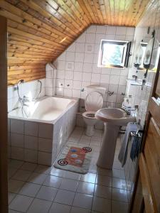 Ett badrum på Vila IV