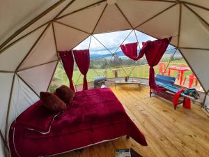 Posezení v ubytování Skyline Glamping Guasca