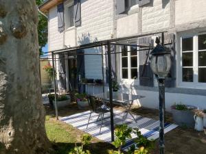 Zahrada ubytování Entre Mer et Pins