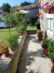 Zahrada ubytování Casa Cabaleira