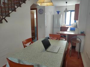 Гостиная зона в Apartamento en pleno Parque Natural Cabo de Gata, Isleta del Moro