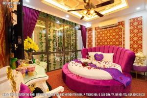 Posezení v ubytování King's Hotel Nguyễn Thị Định