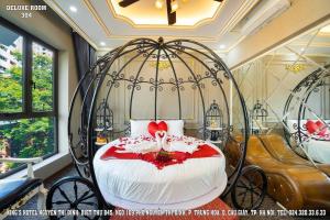 Posezení v ubytování King's Hotel Nguyễn Thị Định