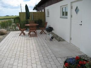 Patio nebo venkovní prostory v ubytování Gårdsboende