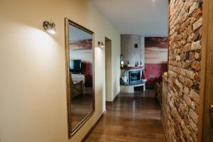 O bucătărie sau chicinetă la Lovely apartment for families and couples