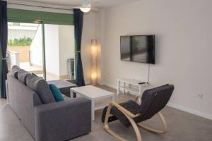 Seating area sa Apartment Rosa - Brand new 2 bedroom apartment in Cantal Homes, Ventanicas, Mojacar