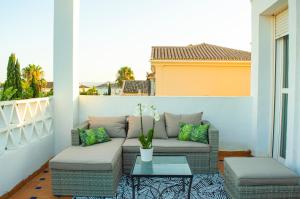 Część wypoczynkowa w obiekcie Villa Bendex Estepona Costa Del Sol