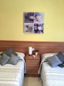 Postel nebo postele na pokoji v ubytování Apartamento Puerto de Foz