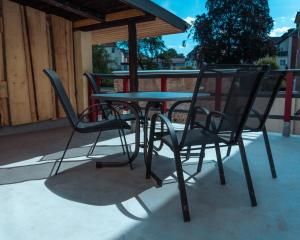 Balkón nebo terasa v ubytování Appartementhaus- Bredner / Appartement II