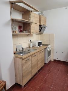 Kuchnia lub aneks kuchenny w obiekcie Penzion Duong Apartments