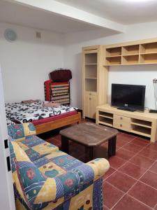 Łóżko lub łóżka w pokoju w obiekcie Penzion Duong Apartments