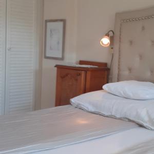 Postel nebo postele na pokoji v ubytování Lux Apartman Villa