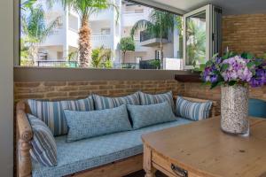 Posezení v ubytování Dedalos Hotel