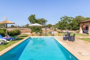 The swimming pool at or close to Son Pou