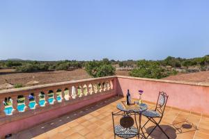 A balcony or terrace at Son Pou