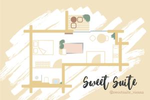 Kép Sweet Suite - Zentrale Wohnung nähe Augarten szállásáról Bécsben a galériában