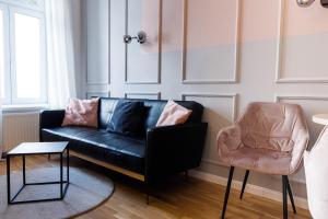 Część wypoczynkowa w obiekcie ZEUS Design Apartments Wasserwelt