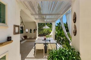 Μπαλκόνι ή βεράντα στο Villa Casablanca by Perle di Puglia