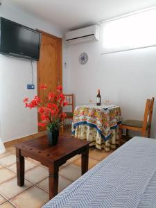 TV a/nebo společenská místnost v ubytování Casa Cabo de Gata