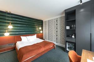 Postel nebo postele na pokoji v ubytování Stara Pravda Hotel