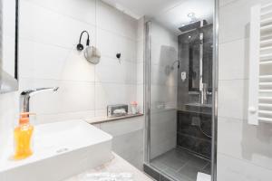 Koupelna v ubytování Hotel Demas München-Unterhaching