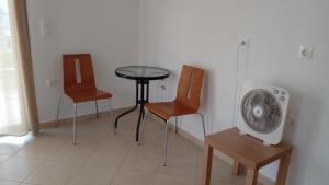 Posezení v ubytování Tasos Rooms