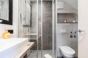Koupelna v ubytování Hotel Demas München-Unterhaching