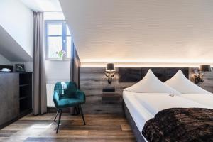 Postel nebo postele na pokoji v ubytování Hotel Demas München-Unterhaching