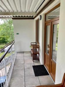 Balkón nebo terasa v ubytování Apartmán Linda Slapy- Ždáň