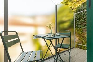 Balkón nebo terasa v ubytování Casa del Borgo "Aria & Acqua" sul Lago Maggiore
