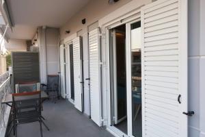 Balkón alebo terasa v ubytovaní Πολυτελές διαμέρισμα 2 Χαλκίδα-Παραλία Αυλίδος