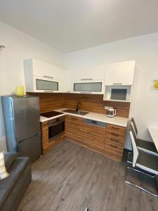 A kitchen or kitchenette at Kathis Juwel