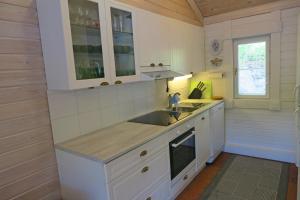 Кухня или мини-кухня в Villa Ozero
