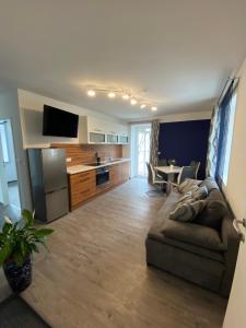 A kitchen or kitchenette at Kathis Juwel