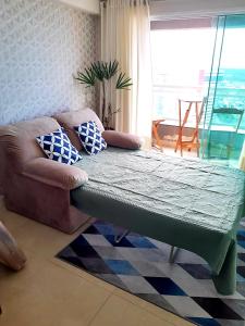 Posteľ alebo postele v izbe v ubytovaní Ponta Negra RN01