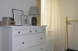 TV a/nebo společenská místnost v ubytování Pod Bílou věží