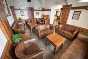 Posedenie v ubytovaní U Medvidku-Brewery Hotel