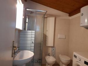 A bathroom at Casa Diaz
