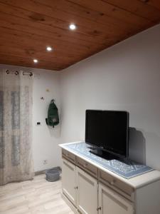 A television and/or entertainment centre at Casa Diaz